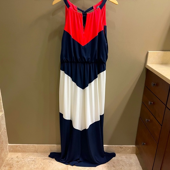 NWT Vince Camuto multi colored size 12 Dress - Picture 2 of 6